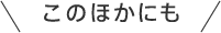 このほかにも